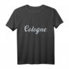 Cologne Schriftzug Retro Vintage T-Shirt - Liebe Köln, Jecke Karnevals- und Stadtliebe Geschenk für Kölner und Köln-Fans