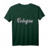 Cologne Schriftzug Retro Vintage T-Shirt - Liebe Köln, Jecke Karnevals- und Stadtliebe Geschenk für Kölner und Köln-Fans