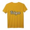Cologne Schriftzug Retro Vintage T-Shirt - Liebe Köln, Jecke Karnevals- und Stadtliebe Geschenk für Kölner und Köln-Fans