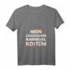 Buntes Damen Fasching Kostüm mit Konfetti - Lustiges Lockdown T-Shirt für Karneval, Fasching & Köln Fans