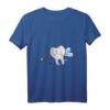 Damen Fasching & Karneval Zahnfee - V-Ausschnitt Shirt als Kostümidee für Karneval, Fasching, Altweiber, JGA & als Geschenk