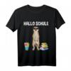 Kinder Hallo Schule Schulkind Erdmännchen T-Shirt – Lustiges Schulanfang Outfit für Jungen und Mädchen zum Schulbeginn