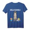 Kinder Hallo Schule Schulkind Erdmännchen T-Shirt – Lustiges Schulanfang Outfit für Jungen und Mädchen zum Schulbeginn