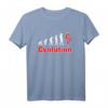 Evolution Gardetanz Fun Design T-Shirt – Perfekt für Karneval, Garde- & Showtanz, Geschenk für Tänzerinnen & Vereinsmitglieder