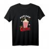 Damen Popcorn Kostüm - Popcorn Queen Kino T-Shirt für Karneval, Fasching, Filmabende & als Geschenkidee für Kinofans