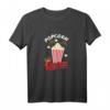 Damen Popcorn Kostüm - Popcorn Queen Kino T-Shirt für Karneval, Fasching, Filmabende & als Geschenkidee für Kinofans