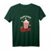 Damen Popcorn Kostüm - Popcorn Queen Kino T-Shirt für Karneval, Fasching, Filmabende & als Geschenkidee für Kinofans