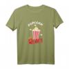 Damen Popcorn Kostüm - Popcorn Queen Kino T-Shirt für Karneval, Fasching, Filmabende & als Geschenkidee für Kinofans