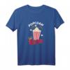 Damen Popcorn Kostüm - Popcorn Queen Kino T-Shirt für Karneval, Fasching, Filmabende & als Geschenkidee für Kinofans