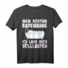Lustiges Karneval Kostüm Herren - Saufen Feiern Trinken Fasching T-Shirt für Party und Fasching