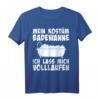 Lustiges Karneval Kostüm Herren - Saufen Feiern Trinken Fasching T-Shirt für Party und Fasching