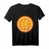 Orange Kostüm T-Shirt - Lustiges Frucht Kostüm für Fasching, Karneval, Halloween & Last Minute DIY Gruppenkostüm