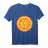 Orange Kostüm T-Shirt - Lustiges Frucht Kostüm für Fasching, Karneval, Halloween & Last Minute DIY Gruppenkostüm