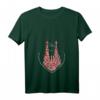 Damen Kölner Dom T-Shirt in Rot Weiss mit Herz - Fasching, Karneval & Fastelovend Kostümersatz, Perfektes Geschenk für Kölnerinnen und Kölner
