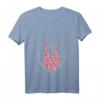 Damen Kölner Dom T-Shirt in Rot Weiss mit Herz - Fasching, Karneval & Fastelovend Kostümersatz, Perfektes Geschenk für Kölnerinnen und Kölner