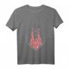 Damen Kölner Dom T-Shirt in Rot Weiss mit Herz - Fasching, Karneval & Fastelovend Kostümersatz, Perfektes Geschenk für Kölnerinnen und Kölner