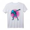 Dabbing Skelett Kostüm für Kinder & Erwachsene - Lustiges Tanzendes Skelette T-Shirt für Fasching, Karneval, Halloween & Partys