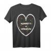 Konfetti im Herzen Karneval Fasching Fastnacht Kostüm T-Shirt – Lustiges Jecken-Shirt für Umzug, Motto-Party & Weiberfastnacht