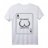 Lustiges Arschkarte Spielkarte Fasching Karneval Kostüm T-Shirt - Das perfekte Party-Outfit für Mottoparty & Feier