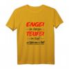 Engel Teufel Kostüm Damen - Lustiges Zicke Statement T-Shirt für Motto-Partys & als Geschenk