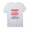 Engel Teufel Kostüm Damen - Lustiges Zicke Statement T-Shirt für Motto-Partys & als Geschenk