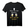 Bier macht schön Karneval Bier Witz Geschenk Party Spaß T-Shirt - Lustiges Fasching Outfit für Freunde und Familie