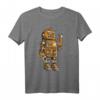 Roboter Geschenk T-Shirt für Last-Minute Geburtstage, Karneval & Halloween – Lustige Gruppenkostüm Idee & kreatives Oktoberfest Geschenk für Frauen, Männer & Kinder