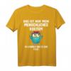Lustiges Eulen T-Shirt mit Spruch 'Das ist mein menschliches Kostüm' – Originelle Tiermotive für Freizeit und Spaß