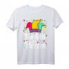 Konfetti im Herzen lustiges Fasching Karneval Kostüm T-Shirt für Damen und Herren – Perfekt für Umzug, Party & Geschenk für Kinder