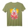 Lustiges Karnevalskostüm Clowngesicht - Buntes Fasching T-Shirt für Damen, Herren & Kinder für die närrische Saison