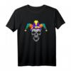 Totenkopf Clown Harlekin Kostüm Fasching & Karneval Skull T-Shirt – Witziges Gruppenkostüm für Männer, Frauen & Kinder
