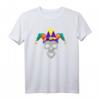 Totenkopf Clown Harlekin Kostüm Fasching & Karneval Skull T-Shirt – Witziges Gruppenkostüm für Männer, Frauen & Kinder