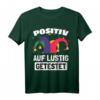Lustiges Fasching Kostüm mit Spruch 'POSITIV AUF LUSTIG GETESTET' – Last-Minute Karneval T-Shirt für Damen und Herren