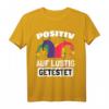 Lustiges Fasching Kostüm mit Spruch 'POSITIV AUF LUSTIG GETESTET' – Last-Minute Karneval T-Shirt für Damen und Herren