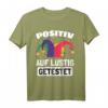 Lustiges Fasching Kostüm mit Spruch 'POSITIV AUF LUSTIG GETESTET' – Last-Minute Karneval T-Shirt für Damen und Herren