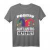 Lustiges Fasching Kostüm mit Spruch 'POSITIV AUF LUSTIG GETESTET' – Last-Minute Karneval T-Shirt für Damen und Herren