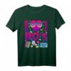 I Love the 80s Retro Vintage T-Shirt - Leuchtendes Design für 80er Jahre Partys, Karneval & Nostalgie-Geschenke