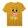 Clown Gesicht Karneval Kostüm Fasching T-Shirt - Buntes Party-Outfit für Männer, Frauen und Kinder für Karneval, Fasching und Weiberfastnacht