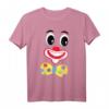 Clown Gesicht Karneval Kostüm Fasching T-Shirt - Buntes Party-Outfit für Männer, Frauen und Kinder für Karneval, Fasching und Weiberfastnacht