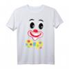 Clown Gesicht Karneval Kostüm Fasching T-Shirt - Buntes Party-Outfit für Männer, Frauen und Kinder für Karneval, Fasching und Weiberfastnacht