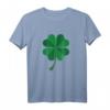 Fasching & Karneval - St. Patricks Glücksbringer Kleeblatt T-Shirt für Gruppen, Paare & Familie