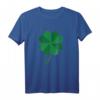 Fasching & Karneval - St. Patricks Glücksbringer Kleeblatt T-Shirt für Gruppen, Paare & Familie
