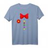 HapDeer Fasching T-Shirt - Lustiges Clown Kostüm für Karneval, Fasching, Fastnacht und Mottopartys für Kinder und Erwachsene