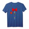 HapDeer Fasching T-Shirt - Lustiges Clown Kostüm für Karneval, Fasching, Fastnacht und Mottopartys für Kinder und Erwachsene