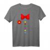 HapDeer Fasching T-Shirt - Lustiges Clown Kostüm für Karneval, Fasching, Fastnacht und Mottopartys für Kinder und Erwachsene