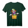 Lustiges Karneval Clown in Kiste Kostüm – Fasching T-Shirt für Männer, Frauen & Kinder, buntes Verkleidungs-Design für Karneval und Fasnacht