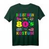 80er Jahre Motto Party T-Shirt - I Love the 80s Retro T-Shirt für 80er Kostüm & Party
