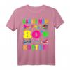 80er Jahre Motto Party T-Shirt - I Love the 80s Retro T-Shirt für 80er Kostüm & Party