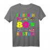 80er Jahre Motto Party T-Shirt - I Love the 80s Retro T-Shirt für 80er Kostüm & Party