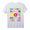 80er Jahre Motto Party T-Shirt - I Love the 80s Retro T-Shirt für 80er Kostüm & Party